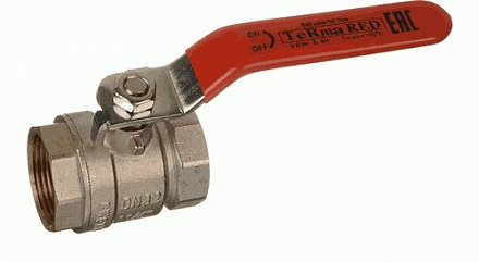 кран шаровой TeRma RED 1.1/4" в/в ручка 31036