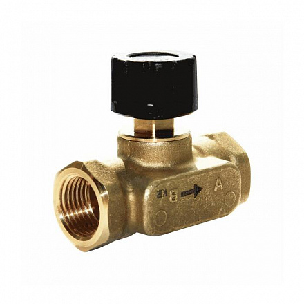 Клапан балансировочный ручной латунь USV-S Ду 20 Rp3/4" Ру16 ВР Kvs=2.5м3/ч без ниппелей Danfoss 003