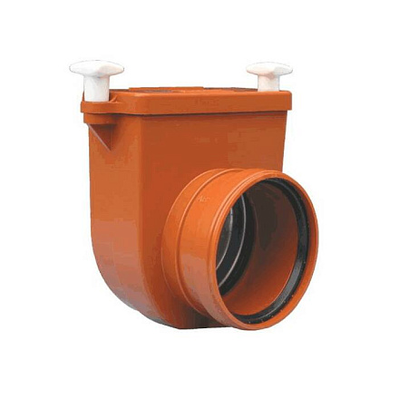 Клапан обратный кор б/н Дн160 засл нж/ст, монт лючком HL HL715.0