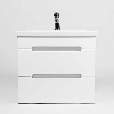 тумба Марсель (COMO 70/Адриана 70) 2 ящика подвесная 42, 5х65, 5х50 без умывальника