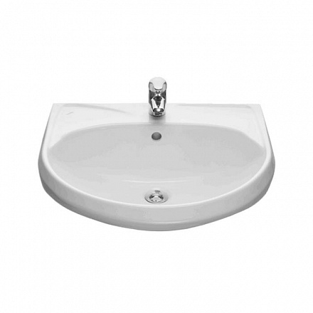 Умывальник Вест 57 3/вел 1/отв б/к Santeri 1.3111.8.S00.11B.0