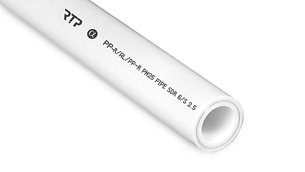 труба PPRC армир. со средн.сл. алюмин. 32мм*4м SDR6 (PN25) РТП