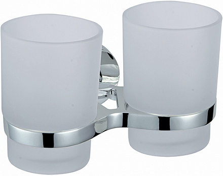 242  Держатель стаканов двойной VIKO (цинк) Chrome