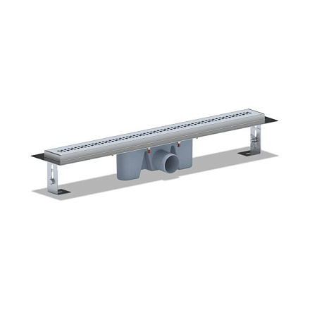 Лоток душев гор/вып комб/з Дн50 650 нерж/реш мат "РИФ" АНИ Пласт TLZ2265M