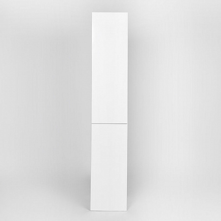 пенал София подвесной левый белый 30x30x160