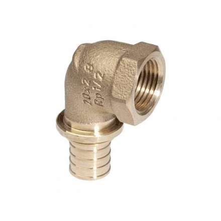 Угольник PE-X бр аксиал Дн20х1/2" ВР RAUTITAN RX+ Rehau 14563551001