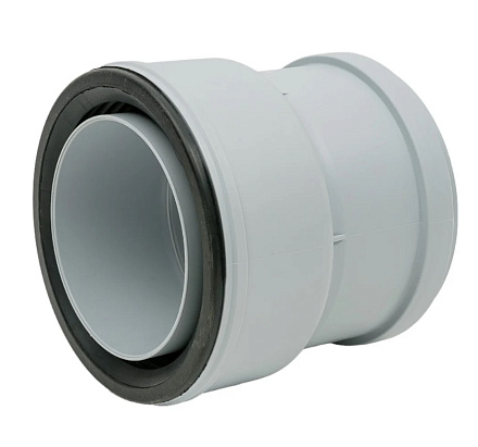 Переход PP-H б/н Дн110х100 ПП, НПВХ-чуг(ст) Fachmann 01.076