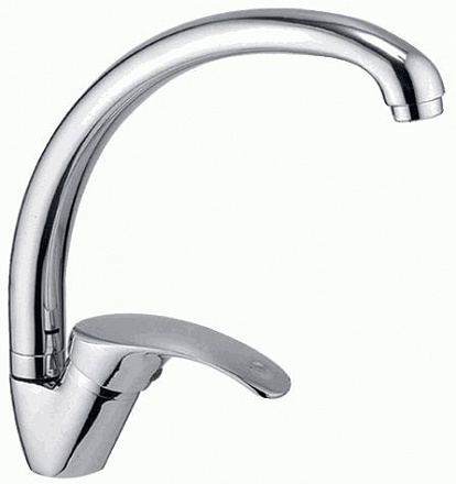 смеситель кухня LEDEME картридж д.35мм, цинк L4136-B