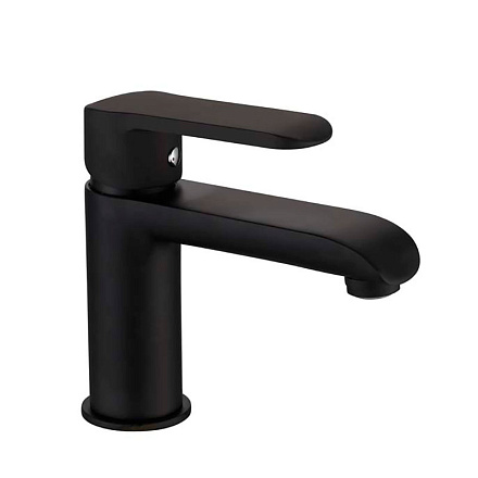 смеситель умывальник MELODIA Heavy Metal/Хеви-метал картридж 35мм низкий черный MDV35620bk