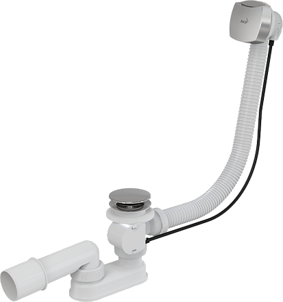 Обвязка для ванны (Alca PLAST) комплект Хром  п/автомат /A51CR