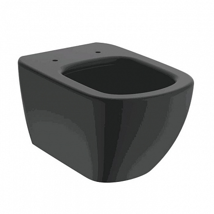 Унитаз подвесной TESI б/о б/сид черн Ideal Standard T0079V3
