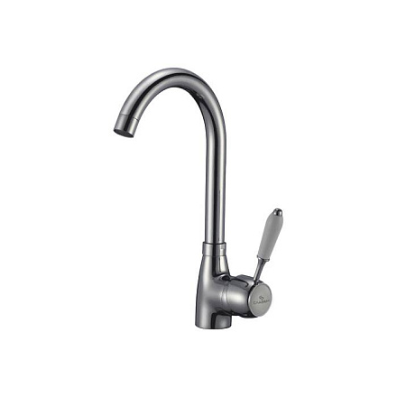 Смес/мойка М-Серия однор выс/изл бок/р гайка Коттедж Славен СЛ-ОД-М22