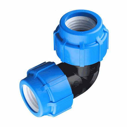 Отвод компресс ПЭ Дн50х90гр Ру16 VALFEX 121001215050