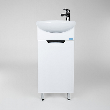 тумба Барселона (Манго 40) 1 дверь, белая 21, 2x31, 9x82 без умывальника