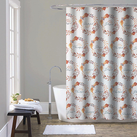 шторка д/в тканевая 180х200см "Осенние мотивы" MZ-166