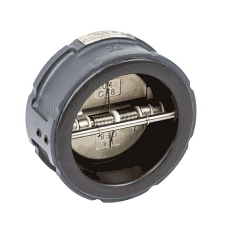 Клапан обр чуг 2/ств ЗОД Ду65 Ру16 м/фл ств/нерж Ридан 082X4051R