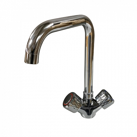 смеситель кухня MELODIA Elegia/Элегия высокий Г-излив керамика MDV32015