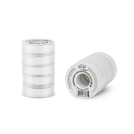 Лента ФУМ 19ммх0,12ммх15м вода PROFFI AVIORA 302-159