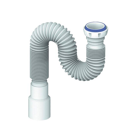 Гофра с гайкой 1 1/4"х32х32/40 L=190-800мм Unicorn MD85