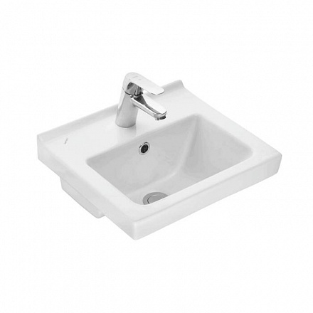 Умывальник Визит 40 1/отв с переливом Santeri 1.3117.7.S00.11B.0