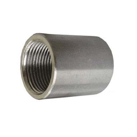 Муфта сталь оц Ду 20 3/4" ВР с фаской толщина S=2-4мм HMCX
