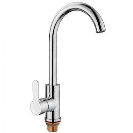 смеситель кухня LEDEME картридж д.35мм, высокий, с гайкой, L4003