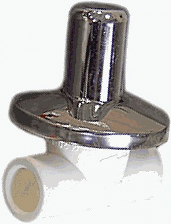 вентиль хромированный PPRC 20 PRO AQUA