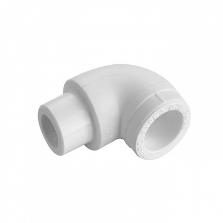 Угольник PP-R бел Дн25х90гр вн/нр пайка д/труб VALFEX 10110025