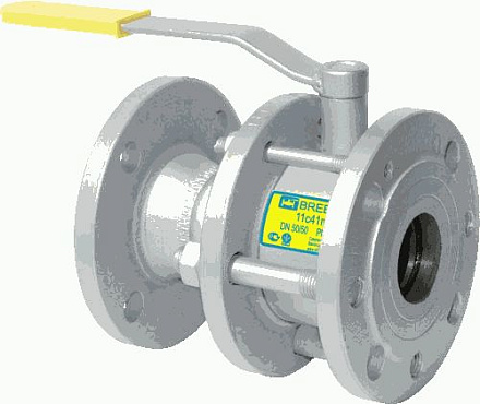 кран шаровый стальной под фланец BREEZE 11с41п  DN100/100 PN16