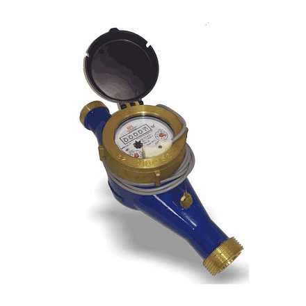 Счетчик х/в имп МВСХд клC Ду25 50С L260 10л/имп б/к Водомер VM-1041-025-11C-54