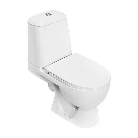 Унитаз-компакт Max Comf к/вып н/под 2реж в/к дюр микр Sanita Luxe