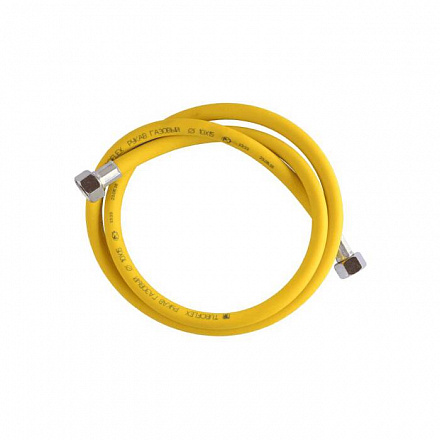Подводка гибкая д/газа ПВХ Н1/2"-Н1/2" 1м лат/г dвн10 арм Tuboflex 00-00000079