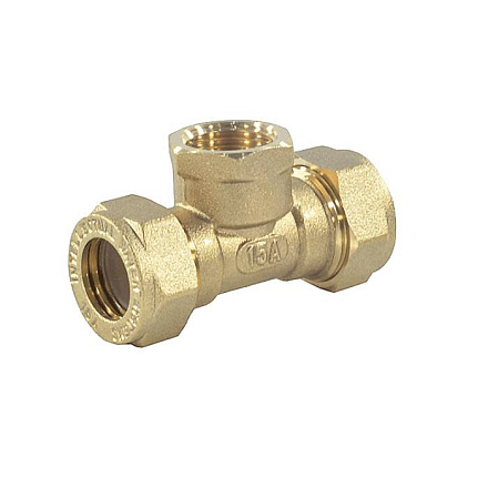 Тройник лат 32Aх1 1/4"х32 обж/м STAHLMANN STFL3211/432BEF