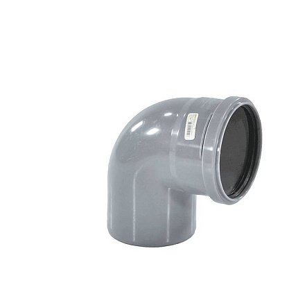 Отвод PP-H сер б/н Дн32х87гр в/к РосТурПласт 36399