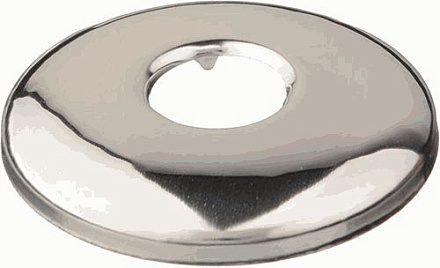 отражатель 16мм (3/8") плоский нерж. хром h=6мм MELODIA MKP20770WP