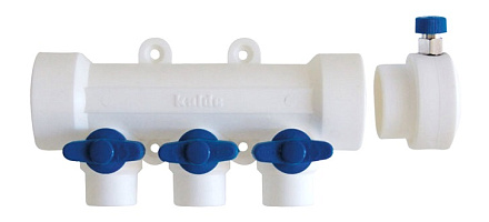 Коллектор Kalde PP 40х20х3 вых. синий