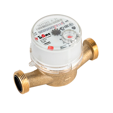 счетчик унив. для воды TeRma Ду15 L110 с КМЧ и обратным клапаном