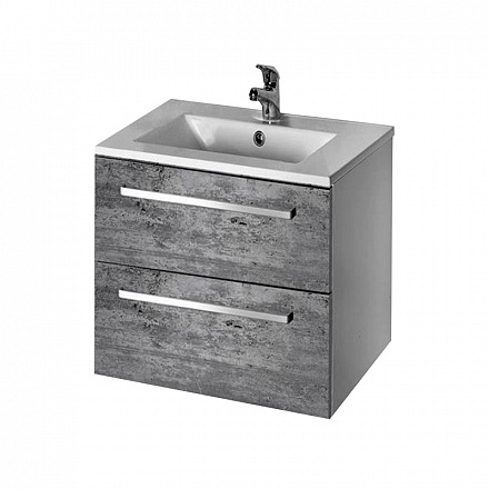 тумба Бостон 70 (Фостер 70) DB2 подвесная, бетон светлый без умывальника