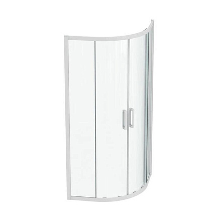 Ограждение душ CONNECT 2 90х90х195 б/п бел мат пр/ст Ideal Standard K966101