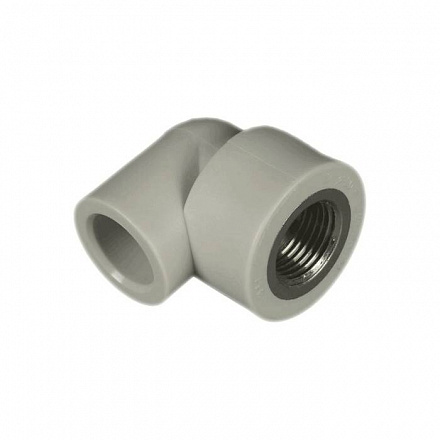 Угольник PP-R сер комб Дн20х3/4" ВР VALFEX 10125120Г