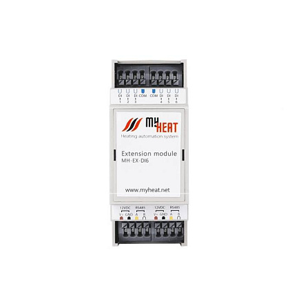 Блок расширения дискретный MY HEAT DI6 Эван 6298