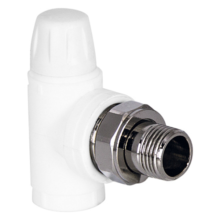 Клапан запорный угл.  ТЕВО 20x1/2 (15/90)