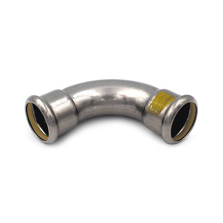 Отвод нерж AISI316L Дн42х90гр Ру5 пресс газ Inoxpres Gas RM 181042900G