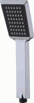 лейка MELODIA квадрат 1 функция, 80х60мм, L240мм, хром/черный/серый MKP20593