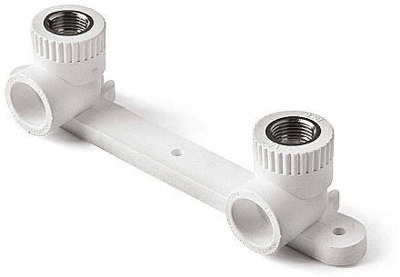 уголок PPRC комбинированный с крепежом (вн. рез.) двойной 25-1/2 PRO AQUA