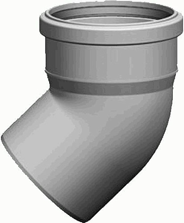 отвод PP 50*87 Комфорт Плюс СИНИКОН