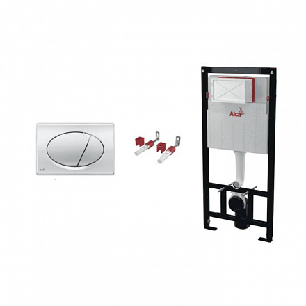 Инсталляция д/унит кнопка мех хр гл M71 Alca 101/1120-3:1 RU M71-0001