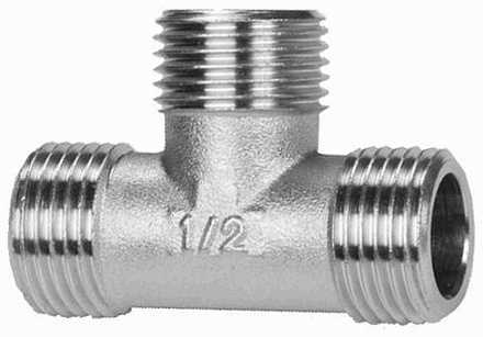 тройник 1/2"н/н/н 06519