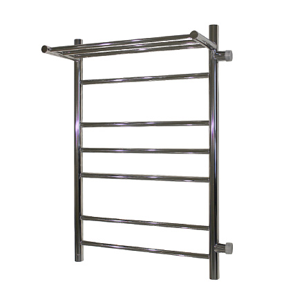полотенцесушитель MELODIA Shelf 50х80х3/4" П6 м/о 50 бок.подкл. правое с полкой MTRSH5080