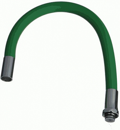 излив гибкий салатовый 49см MELODIA MKP20653